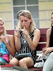 12 pictures - Smoking hot upskirting for all fans in voyeur upskirt free photo gallery from UpskirtCollection.com