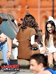 12 pictures - Stunning chicks closeups of upskirt in voyeur upskirt free photo gallery from UpskirtCollection.com