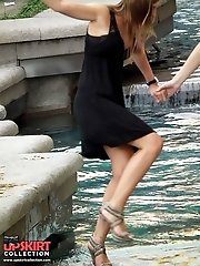 12 pictures - Upskirts added by charming faces in voyeur upskirt free photo gallery from UpskirtCollection.com